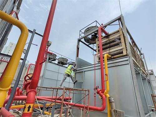 廣東閉式冷卻塔廠家：閉式冷卻塔的液體溫度受什么因素