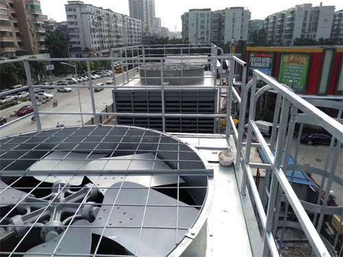 開式冷卻塔散水池出現結冰解決方案(開式冷卻塔樣本)